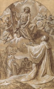Christus verschijnt aan de gezegende Michael van Camaldoli